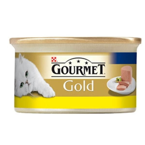 کنسرو گورمه گلد پته مرغ 85 گرمی Gourmet gold